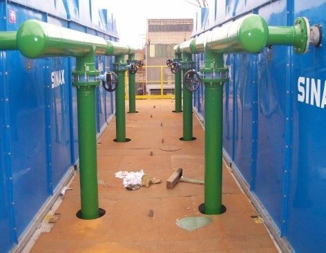 Construcción de estructura tipo Pipe Rack